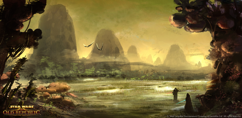 Illustration for article titled Star Wars: The Old Republic Takes On The Hutt Home World